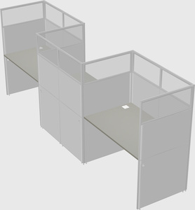 Rectangular cubicles