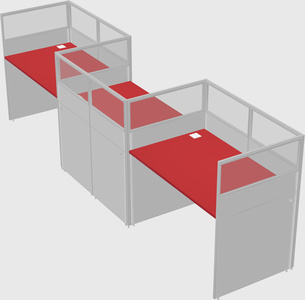 Cabines rectangulaires