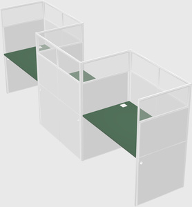 Rectangular cubicles