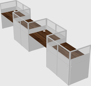 Rectangular cubicles