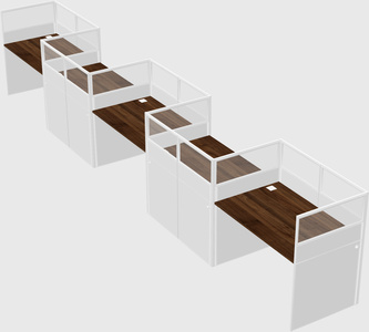 Rectangular cubicles