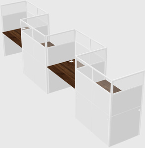 Rectangular cubicles