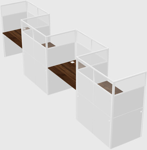 Rectangular cubicles