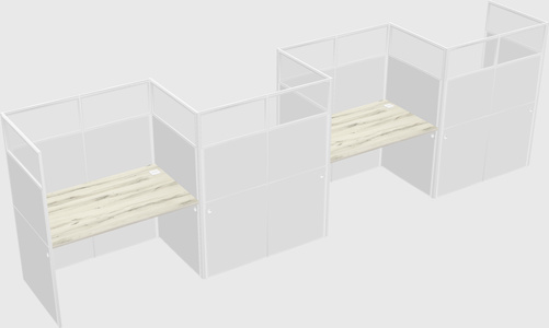 Rectangular cubicles