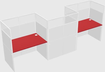 Rectangular cubicles