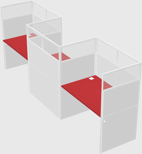 Rectangular cubicles