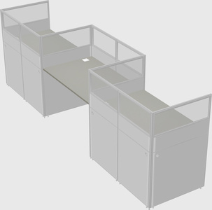 Rectangular cubicles