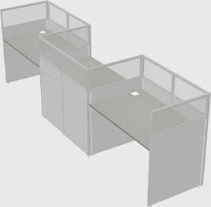 Rectangular cubicles