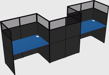 Rectangular cubicles