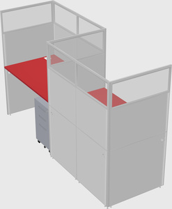Rectangular cubicles