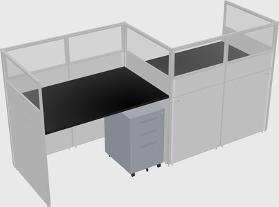 Rectangular cubicles