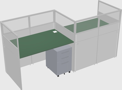Rectangular cubicles