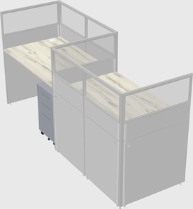Rectangular cubicles