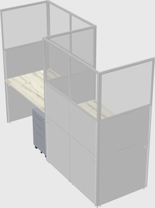 Rectangular cubicles
