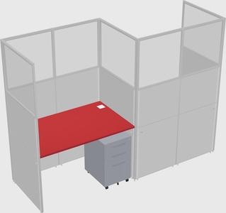 Rectangular cubicles