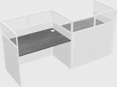 Rectangular cubicles