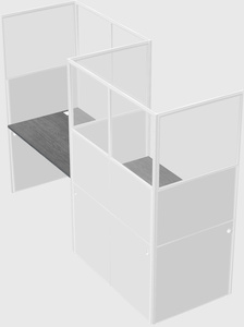 Rectangular cubicles
