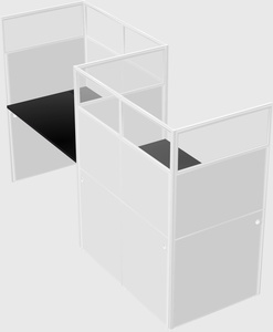 Rectangular cubicles