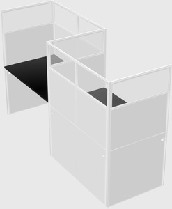 Rectangular cubicles