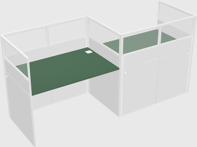 Rectangular cubicles