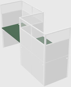 Rectangular cubicles