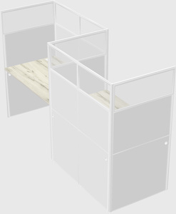 Rectangular cubicles