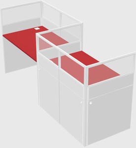 Cabines rectangulaires