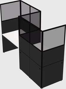 Rectangular cubicles