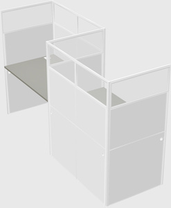 Cabines rectangulaires