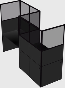 Rectangular cubicles