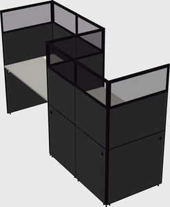 Rectangular cubicles