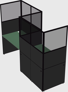 Rectangular cubicles