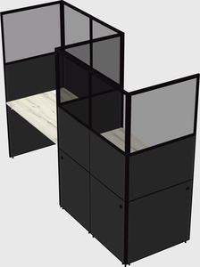 Rectangular cubicles