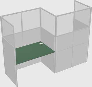 Rectangular cubicles
