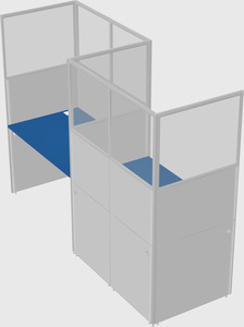 Rectangular cubicles