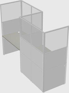 Rectangular cubicles
