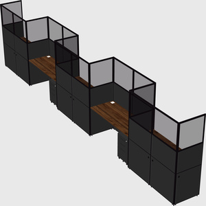 Rectangular cubicles