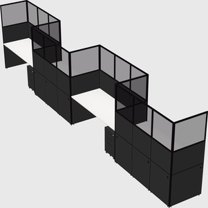Cabines rectangulaires