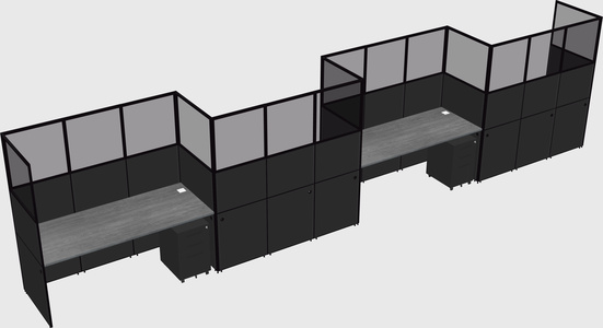 Rectangular cubicles