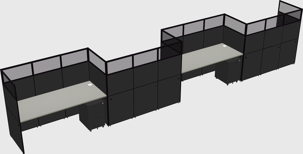 Rectangular cubicles