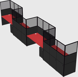 Cabines rectangulaires