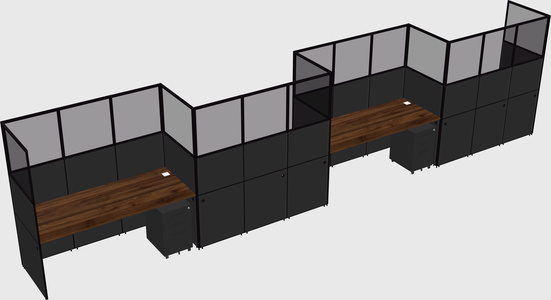 Rectangular cubicles
