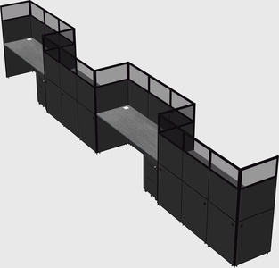 Rectangular cubicles