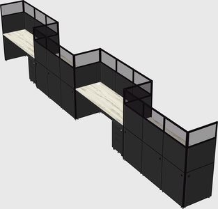 Rectangular cubicles