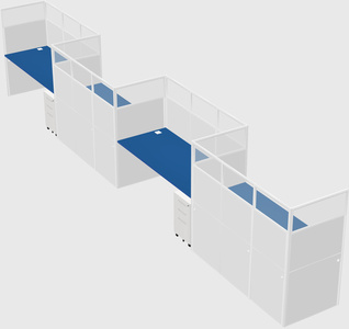 Rectangular cubicles