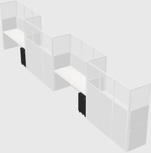 Rectangular cubicles