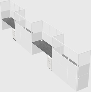 Cabines rectangulaires