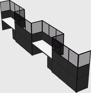 Rectangular cubicles
