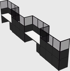 Rectangular cubicles