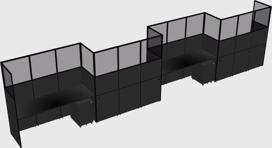 Cabines rectangulaires